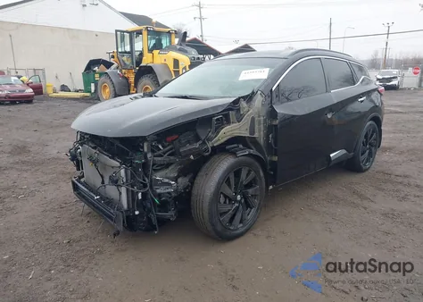 2017 Nissan Murano Platinum z USA, uszkodzony, nr VIN 5N1AZ2MH1HN184641